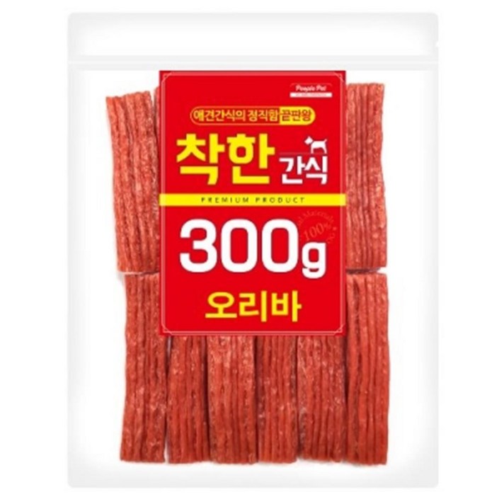 오리고기 애견 욱포 스틱바 간식 3개 애견육포 사사미