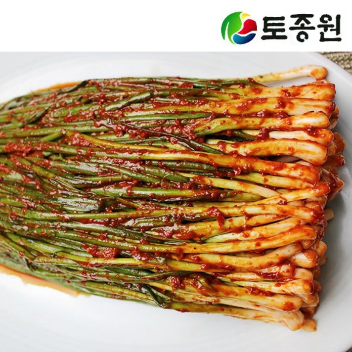 토종원 종말이 파 김치 1kg 믿고먹는 곽진영김치