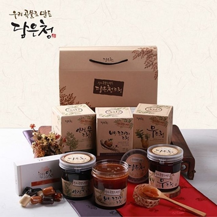 담은청3종세트 배도라지조청 인진쑥조청 무조청 3kg_69710EA, # 본상품선택, # 1