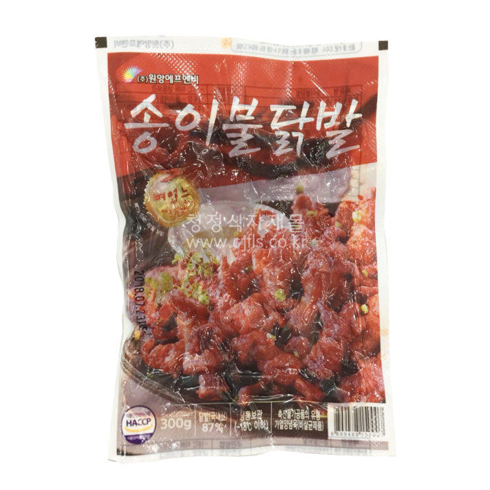 송이불 원앙 닭발280g