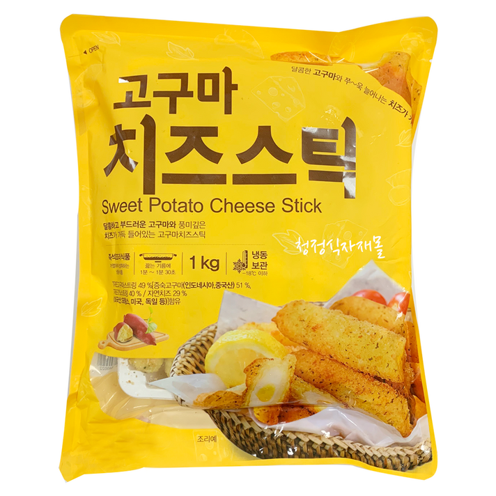 이지푸드 고구마 치즈스틱1KG