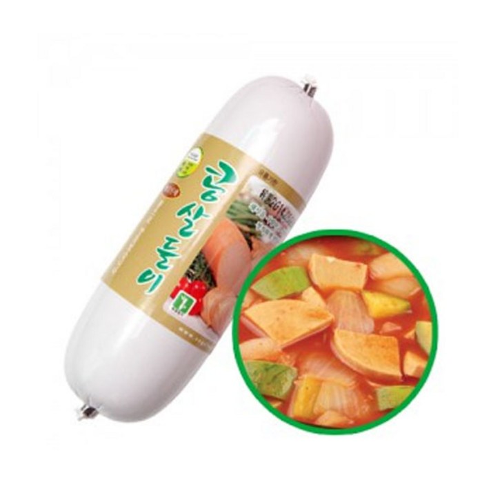 콩단백햄 콩햄 비건푸드 완전채식 간편한조리 냉동채식식품 콩단백햄/채식푸드/콩살들이/냉동채식식품/콩고기햄/간편한조리, 단일 수량