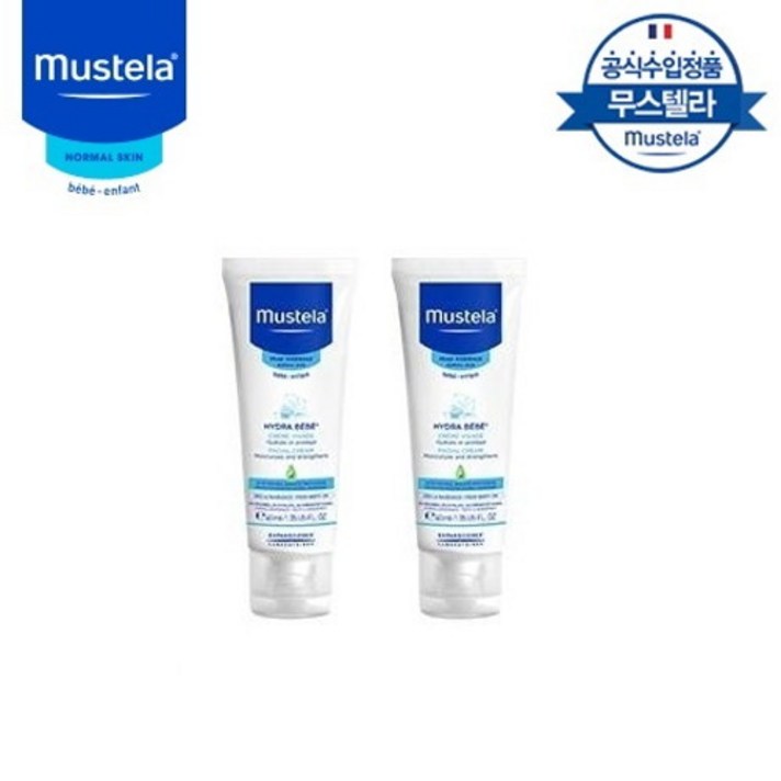 무스텔라 이드라베베 페이셜 크림 (뉴) 40ml 1+1, 단품없음