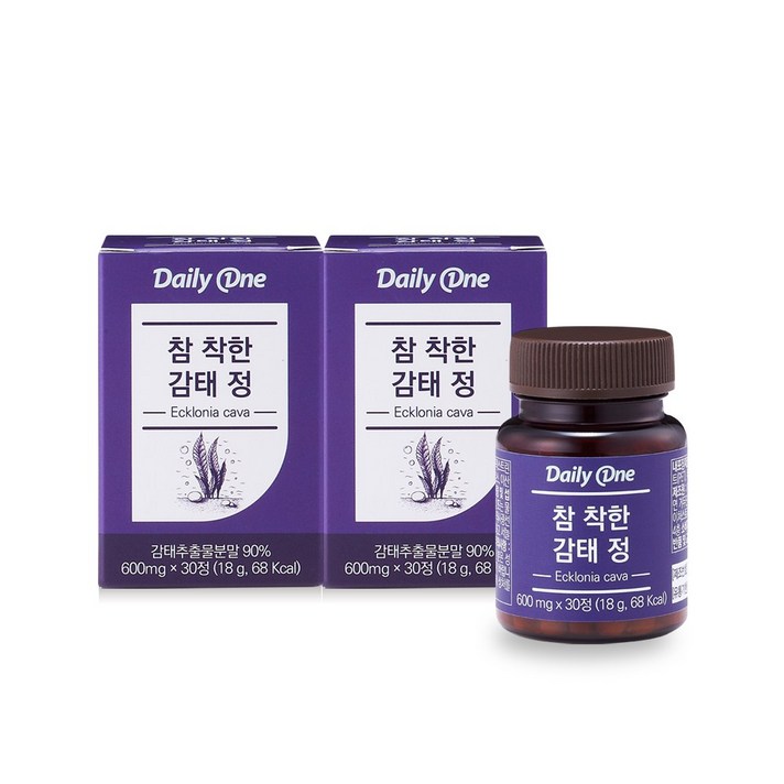 데일리원 참 착한 감태 정 30정, 2통