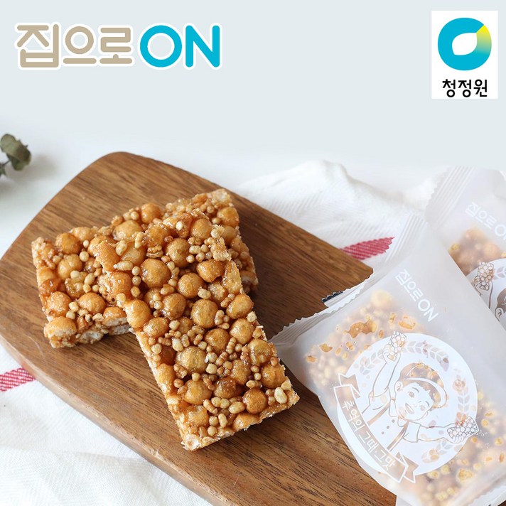 청정원 추억의 전통강정 집으로ON 호두오란다 20p, 500g, 1개