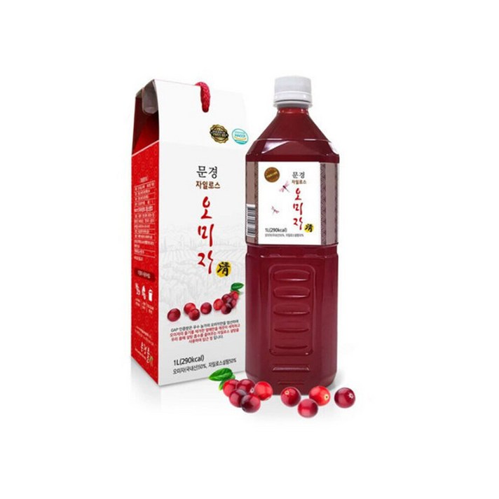 문경 자일로스 오미자청 1L x 4병