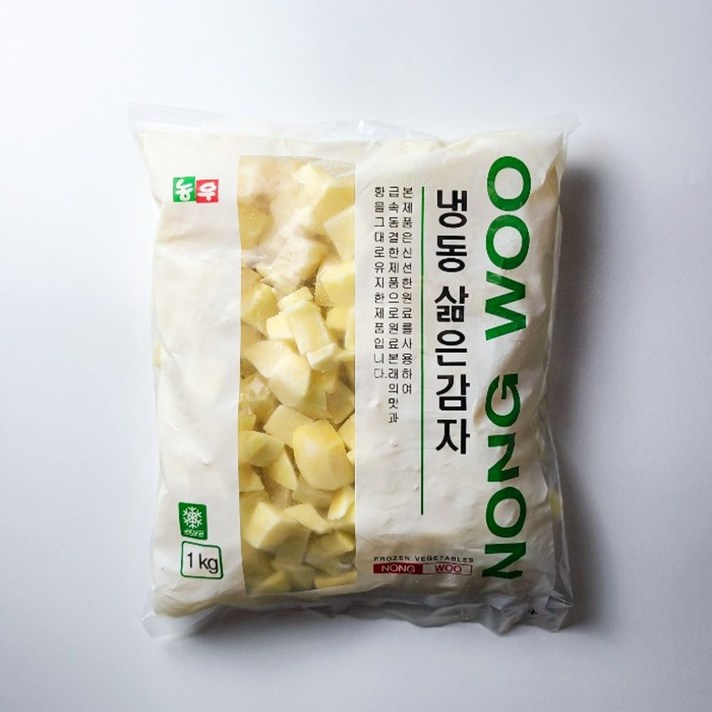 잇츠딜리셔스 농우 냉동 삶은감자 다이스 1kg, 단품