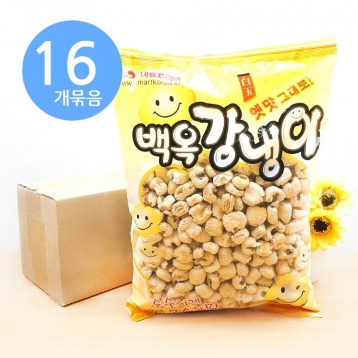 백옥강냉이 200g x16개, 16개