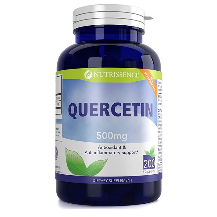 뉴트리센스 퀘르세틴 캡슐 Nutrissence Quercetin 500mg 200정