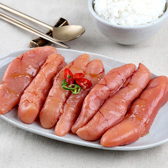 백명란젓(150g/250g/500g) 김정배명인젓갈 굴다리식품, 명란젓(중) 250g