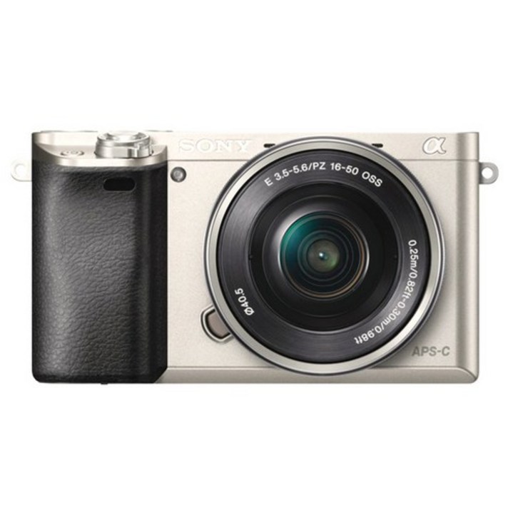 소니 알파 A6000 미러리스카메라 + 파워줌 렌즈킷 L SELP1650, A6000(화이트)