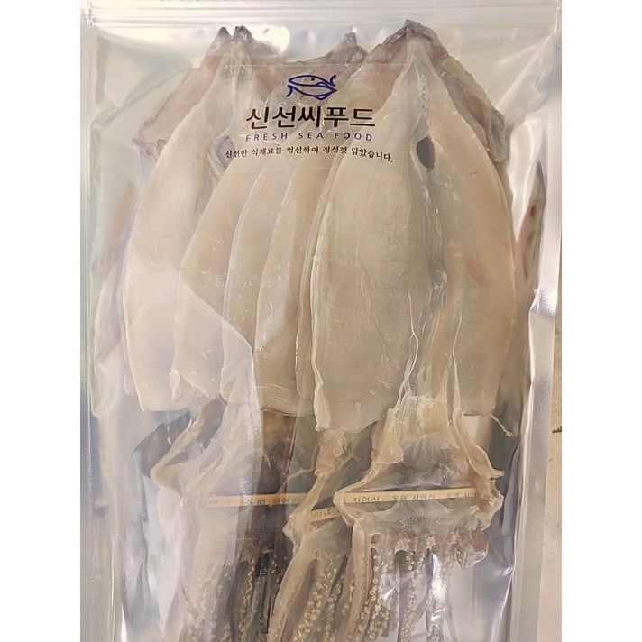 마른오징어 10마리 특대 국산 동해안 구룡포 건오징어 신선씨푸드, 마른오징어 10마리 400g
