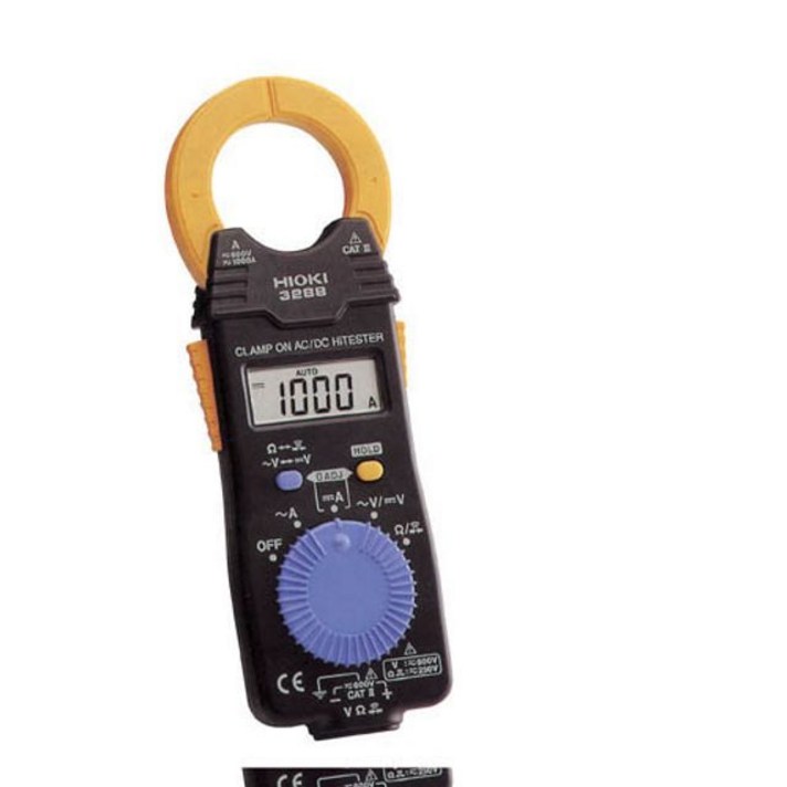 HIOKI 클램프 테스터기 NO.3288 디지털테스터기 AC DC1000A 0.1, 본상품수량선택