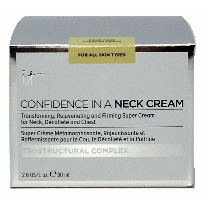 It Cosmetics Confidence in A Neck Cream 잇 코스메틱 컨피던스 인 어 넥 크림 2.6oz(80ml)