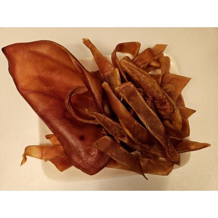 펫스낵스 대용량 애견간식, 500g, 1개, 국내산 돼지귀