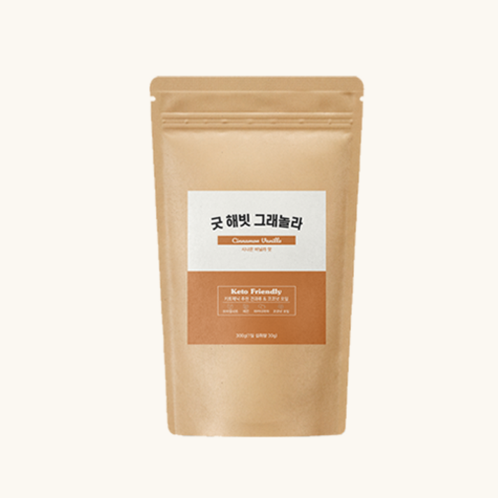 무설탕 다이어트 그래놀라 굿해빗 시나몬 & 초코 맛 300g