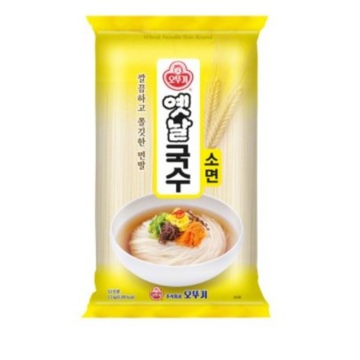 오뚜기옛날 국수 소면, 2.5kg, 2개