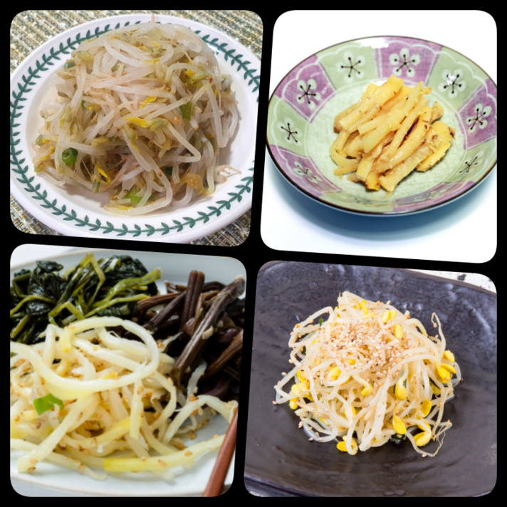 콩나물무침 숙주나물무침 도라지무침 비빔밥재료 마른반찬, 콩나물무침 200g