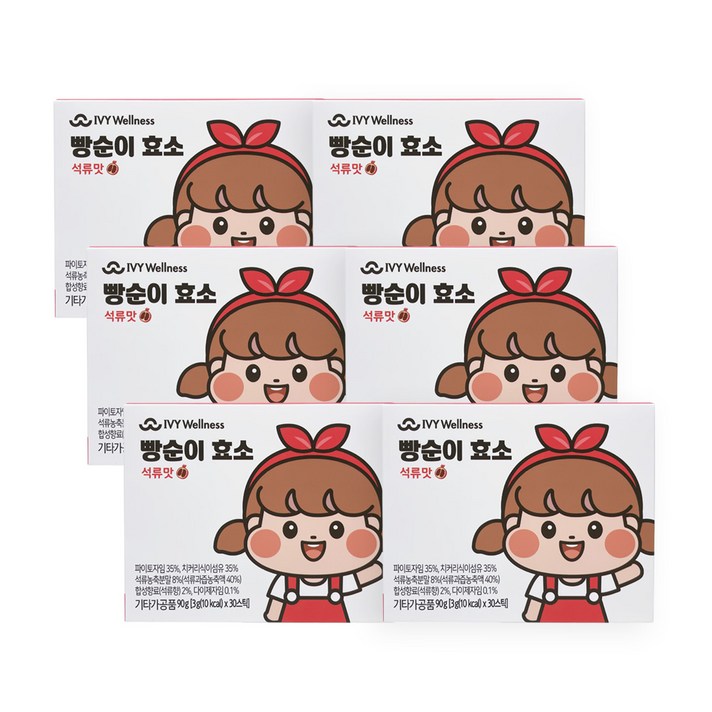 빵순이 효소 석류맛, 30개*6박스(포당661원꼴)
