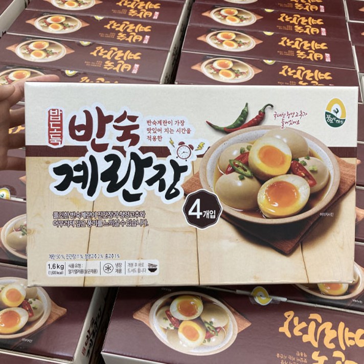 풍요한아침 밥도둑 반숙계란장 400G X 4, 개