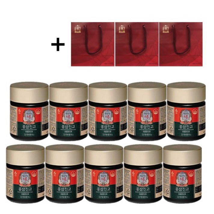 정관장 홍삼진고, 10개, 100g