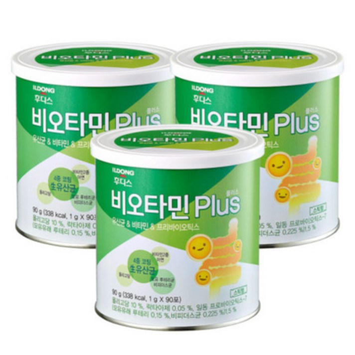 일동후디스 비오타민 프로바이오틱스, 90포, 3개