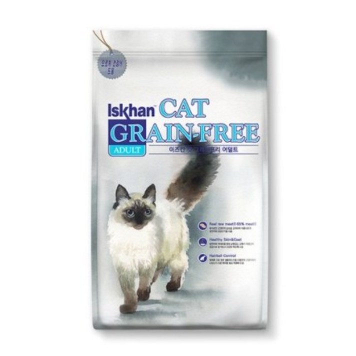 이즈칸 캣 어덜트 그레인프리 고양이 사료, 6.5kg, 1개