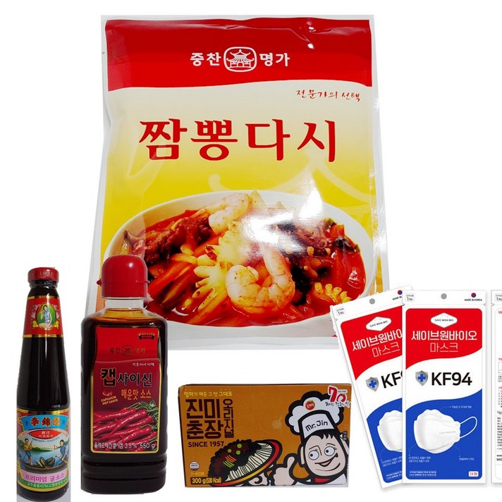짬뽕소스 500g 짬뽕국물먼들기 닭육수 치킨소스, 이금기 팬더굴소스 510g