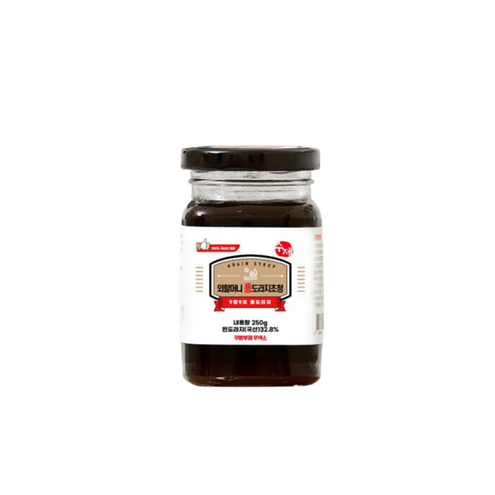 싹쓰리팩토리 홍 도라지 수제 조청 약 도라지 미세먼지 면역력 250g