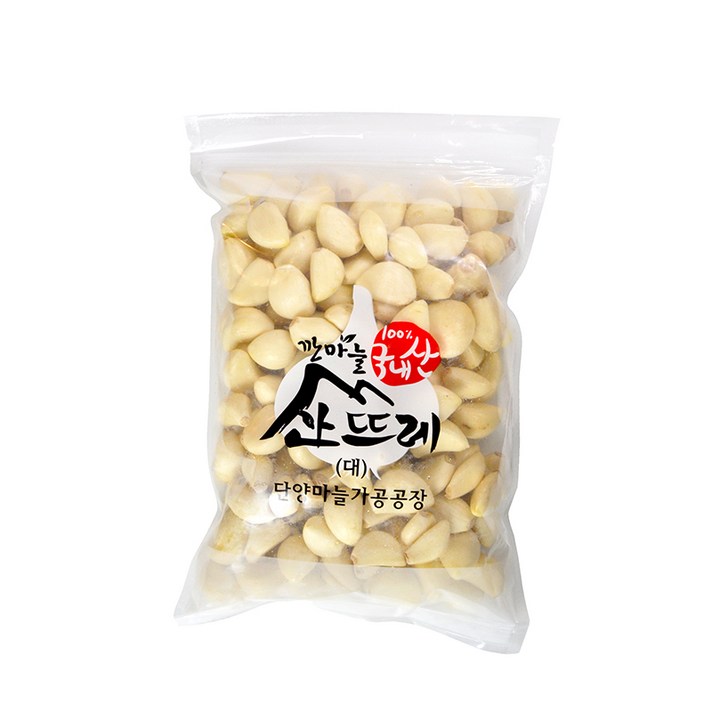 국내산 햇 깐마늘 대사이즈 1kg