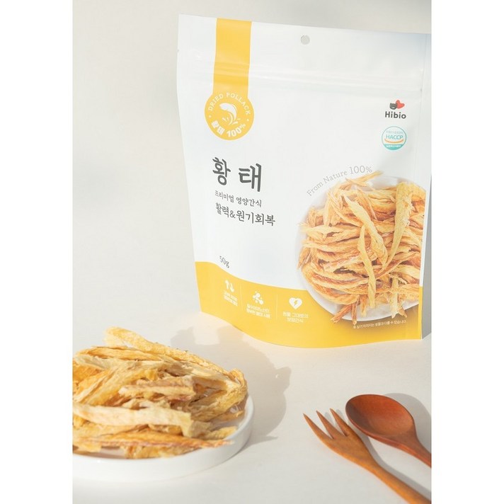 하이비오 강아지 간식 프리미엄 영양간식 황태 활력&원기회복