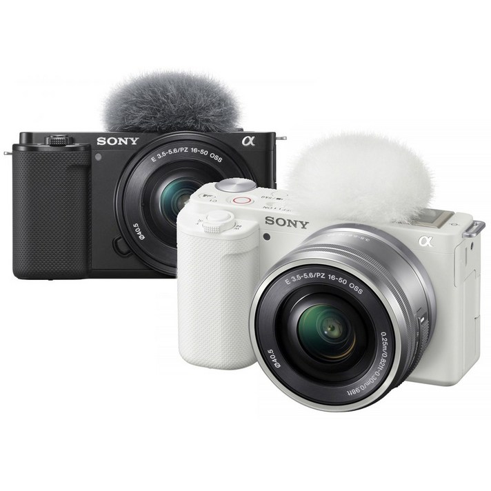 소니 브이로그 ZV-E10 (본체+16-50mm OSS 렌즈포함)/공식대리점, 화이트