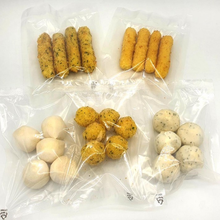 치즈스틱 구워먹는치즈 치즈볼 5종세트 간편한요리 어린이간식, 찹쌀크림 치즈볼 1kg