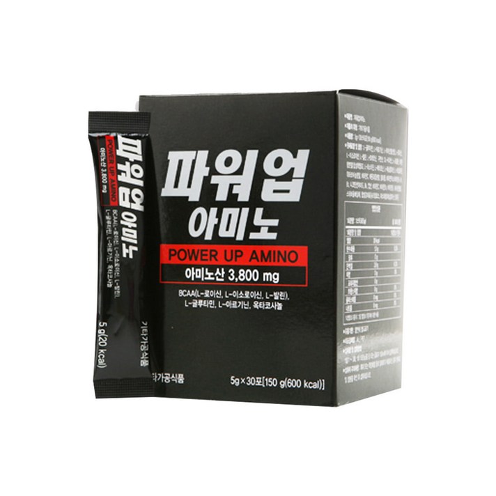 그린헬스케어 파워업아미노 5g 30포, 단품, 단품