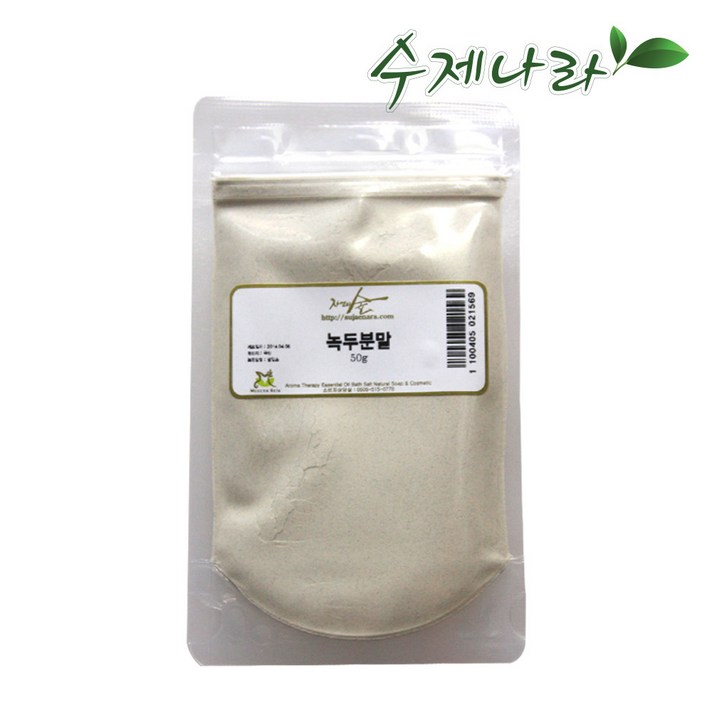 자연의숲 녹두분말 녹두가루 천연분말 천연팩 수제나라, 100g, 1개
