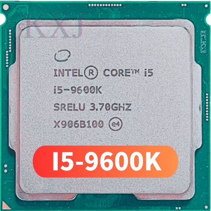 코어 i5-9600K i5 9600K 3.7 GHz 6 스레드 CPU 프로세서 9M 95W A 1151