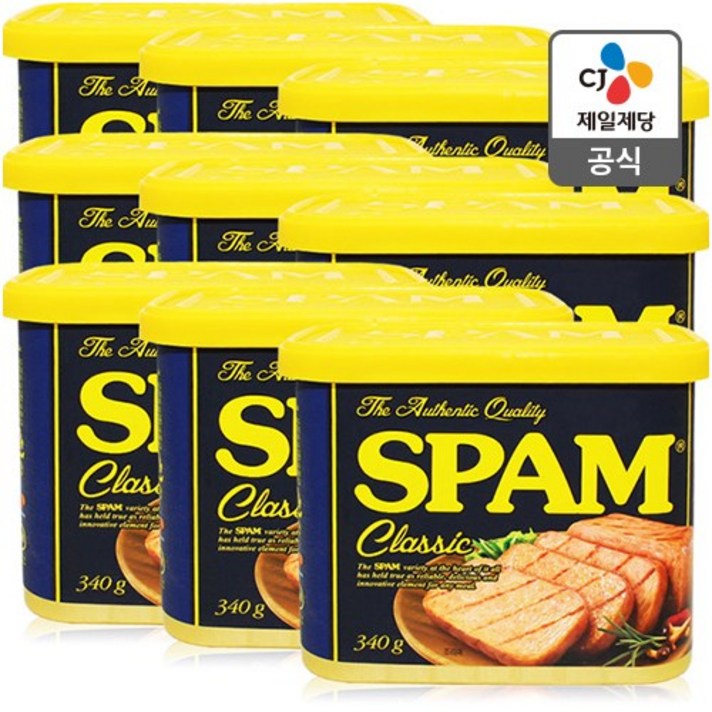 스팸 클래식, 340g, 9개