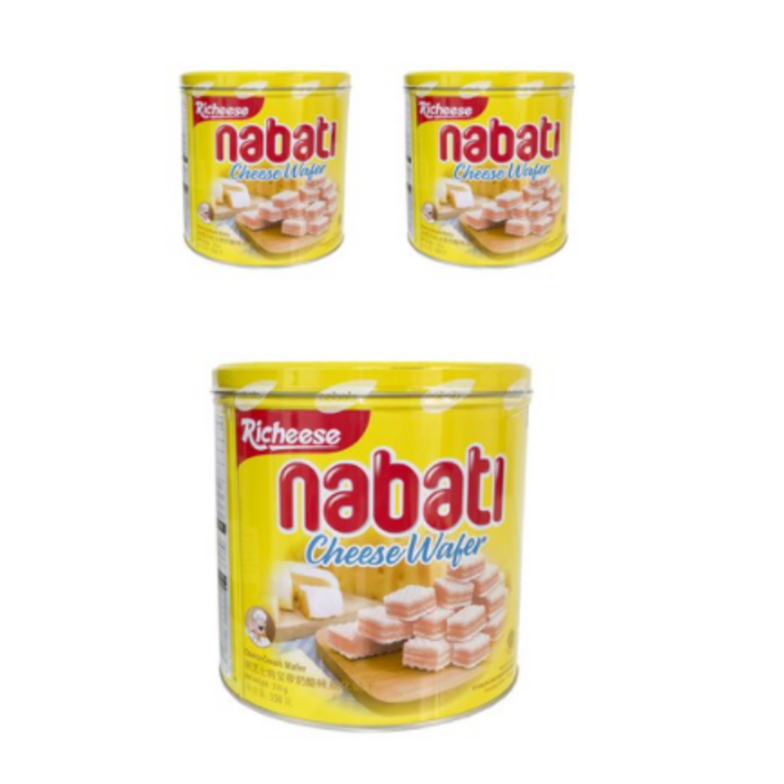 나바티 치즈 웨이퍼, 3개, 350g