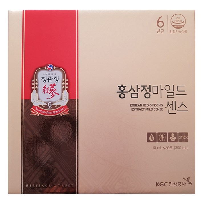 정관장 홍삼정마일드 센스 3박스(90포), 90포, 10ml