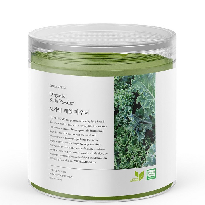 신서리티 오가닉 케일 파우더 100g, 1개