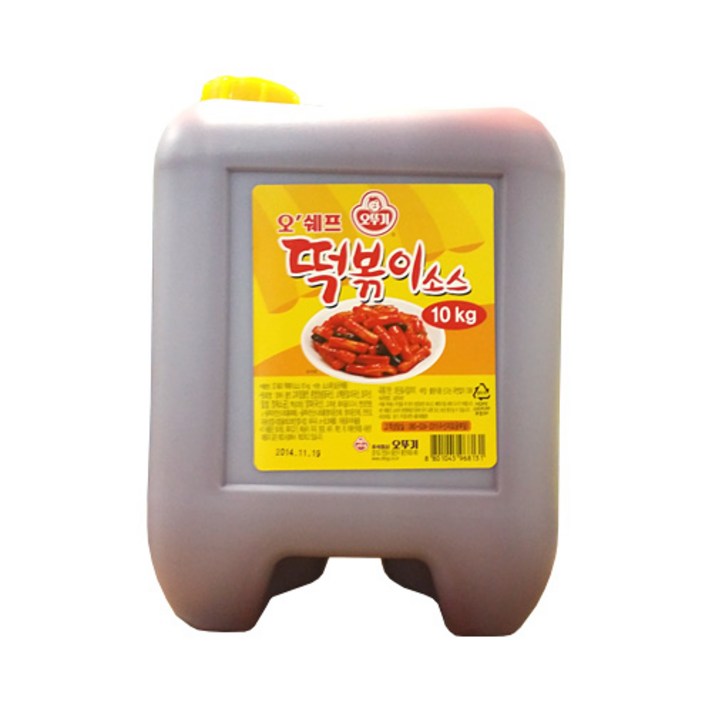 오뚜기 떡볶이소스 10kg, 오쉐프 떡볶이소스10kg
