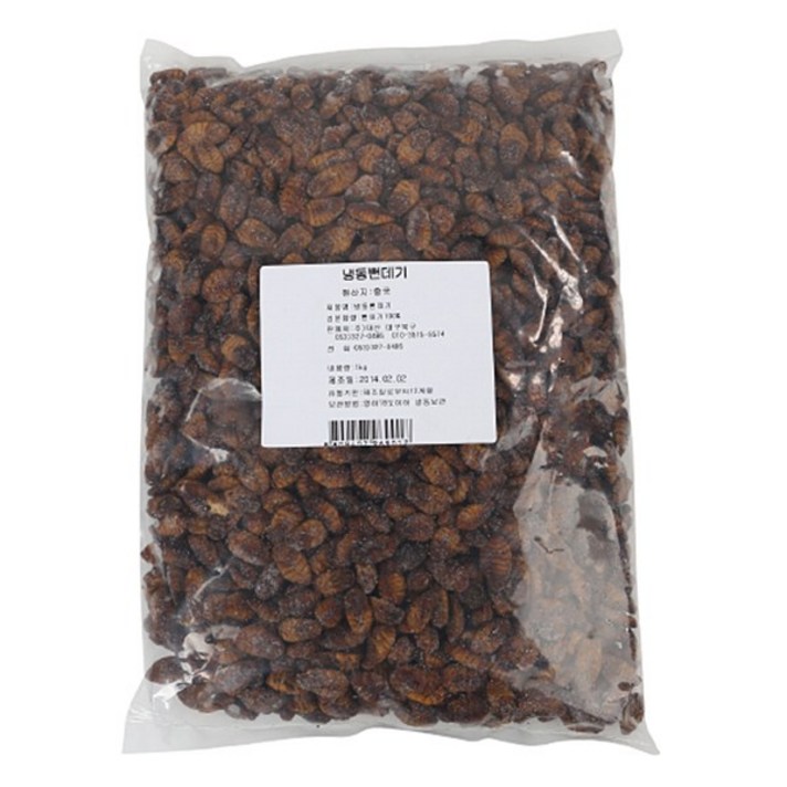 태산 냉동번데기1kg태산, 1kg, 1개
