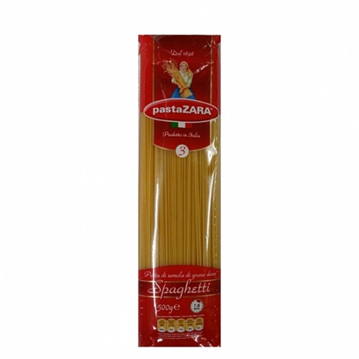 푸드) 자라 스파게티면(3호) 500g(20ea)(1box), 1set