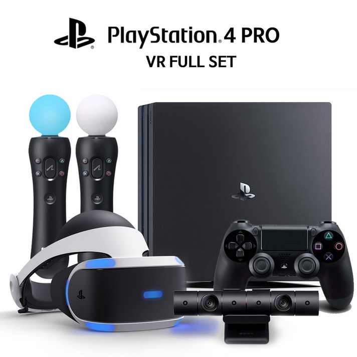PS4 PRO 플스4 프로 2테라+VR 3번 풀세트., PS4 PRO 2TB+VR FULL SET