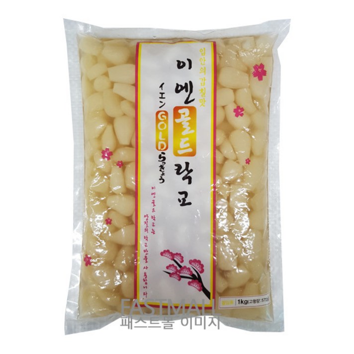 이엔 골드 락교 장아찌, 1kg, 1개