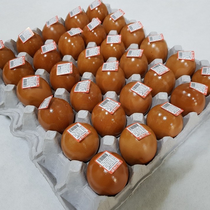 참나무촌 HACCP인증 무염훈제계란, 30개입, 1.2kg(한판)