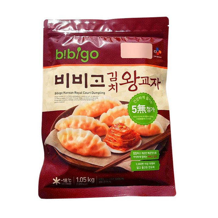 비비고 김치왕교자1.05kg, 1.05kg, 1개