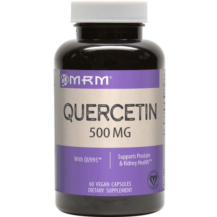엠알엠 퀘르세틴 500mg 글루텐 프리 베지테리안 캡슐, 60개입, 1개