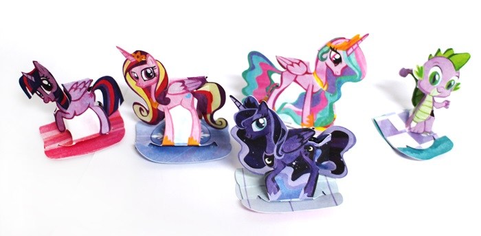 My Little Pony : The Castles of Equestria : An Enchanted Pop-Up Book, LB Kids