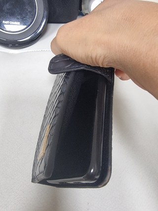 우리미라클 스네이크 천연소가죽 다이어리형 갤럭시 S23 S23플러스 S23울트라 S23시리즈 전용 지갑형 휴대폰 케이스 (SM-S911/SM-S916/SM-S918) 이미지